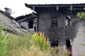 Schwerer Brand in Einfamilien Haus Roesrath Rambruecken P094